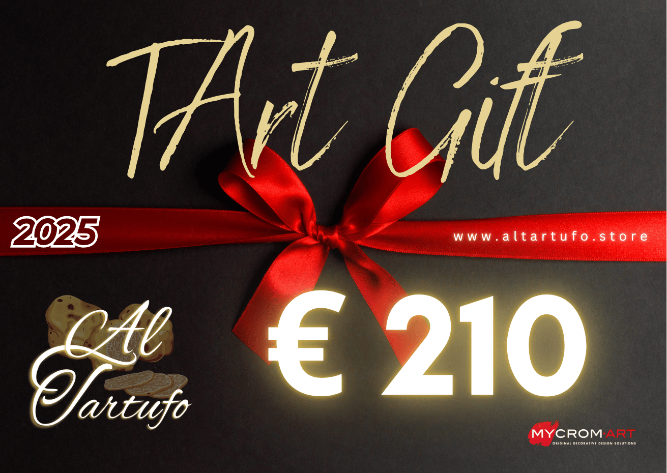 My TART GIFT il Buono Regalo di 210€ su ALTARTUFO